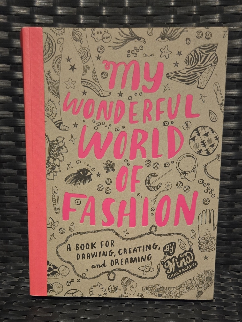 ✨ My Wonderful World of Fashion Interactive Coloring & Design Book 👗